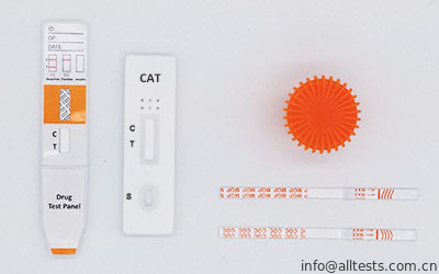 Good price 150 ng/ml altamente exatos e o CE certificaram o medidor de óleo/gaveta/painel rápidos rápidos do teste do CAT dos jogos de teste de diagnóstico na urina on-line