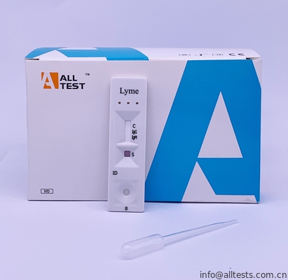 Good price AllTest Lyme IgG/doença infecciosa de IgM que testa ILY - 402 24 meses de vida on-line