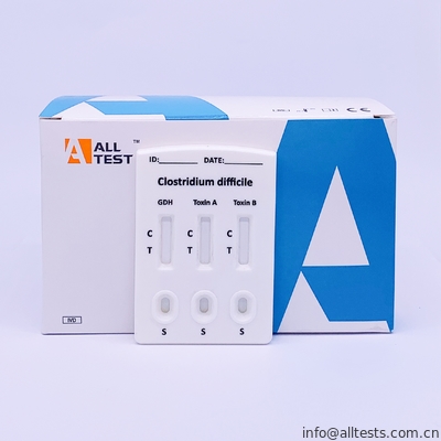 Good price Clostridium difficile GDH + toxina fezes rápida combinado da gaveta do teste de A + de B on-line