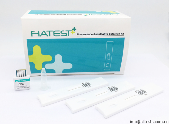Good price Uso fácil do teste Carcinoembryonic conveniente de (CEA) do antígeno pelo soro /Plasma do analisador do Immunoassay da fluorescência de Fiatest on-line