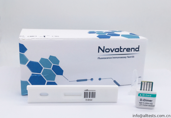 Good price Uso do teste de diagnóstico do D-dímero pelo analisador do Immunoassay da fluorescência de Novatrend no sangue inteiro humano /serum /plasma on-line