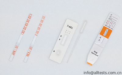 Good price OEM rápido do jogo do teste da gaveta/medidor de óleo/tira dos jogos do abuso de drogas de 300ng/mL 7-Aminoclonazepam (7-ACL) Dispoable com CE on-line